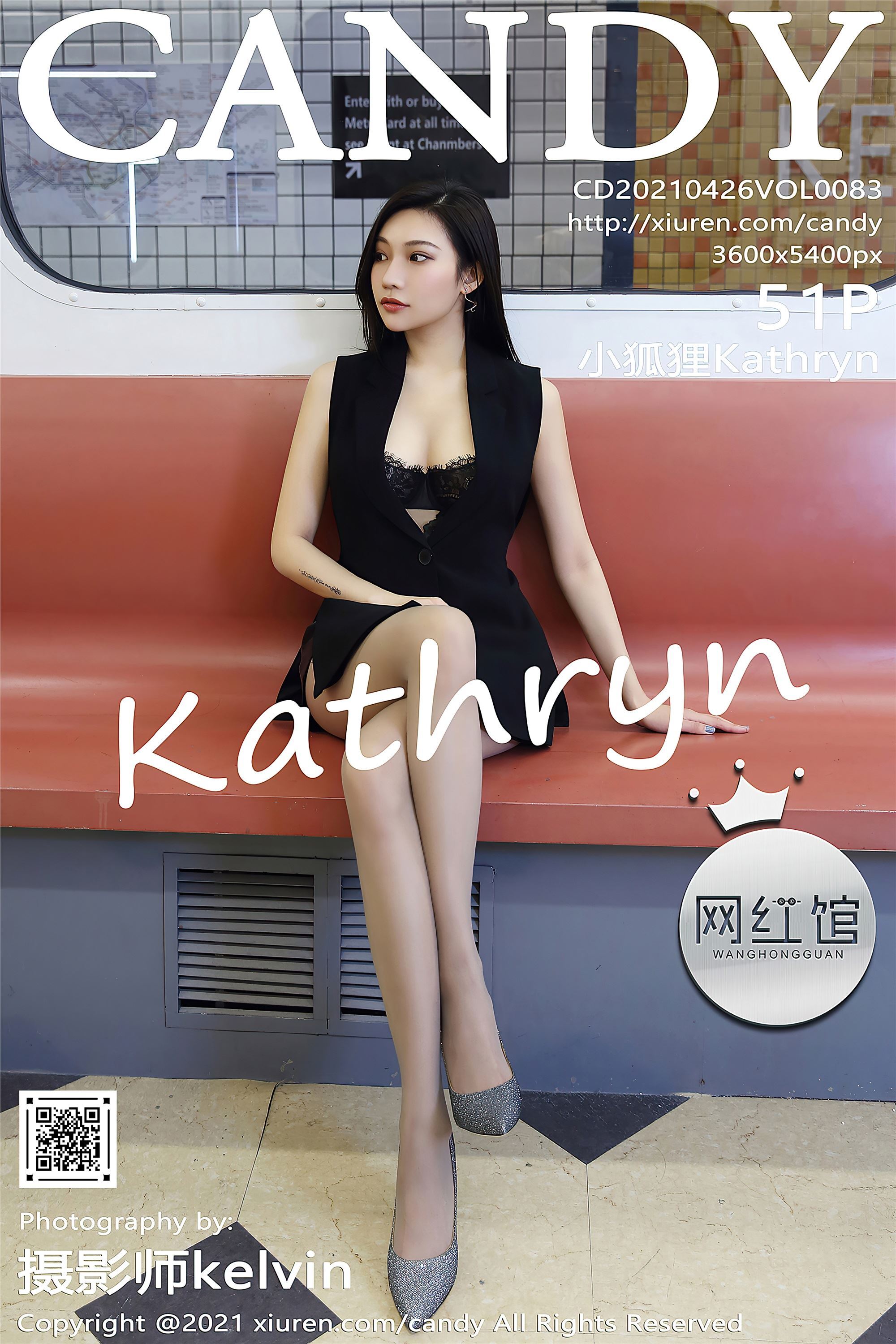 Candy网红馆 2021.04.26 VOL.083 小狐狸Kathryn